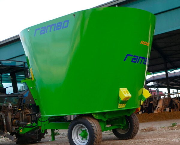RAMBO, Mixere verticale tractate cu 1 melc 2 Mixere verticale tractate RAMBO cu 1 melc