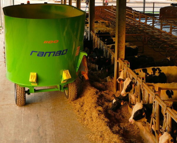 RAMBO, Mixere verticale tractate cu 1 melc 5 Mixere verticale tractate RAMBO cu 1 melc