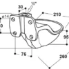 Adăpătoare Suevia model 60 diimensiuni Adăpătoare Suevia model 60